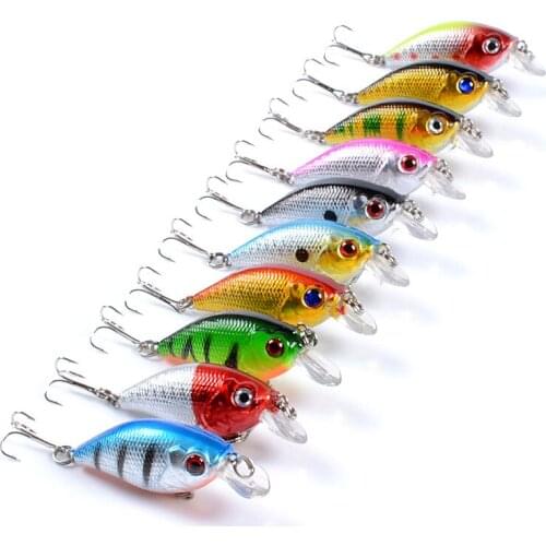 5.7cm/7g SP depth 1.8m top bait swinging hard bait good quality professional minnow fishing tackle