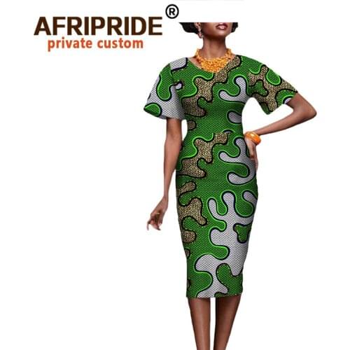 African Dresses for Women Cotton Material African Women Clothing African Traditional Dresses Ankara Dresses Plus Size A722604