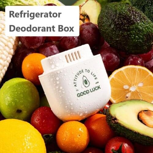 Kitchen Refrigerator Deodorant Removal Odor Box Household Freezer Odor Deodorant Cleaner Refrigerator Air Purifier Smell Remove