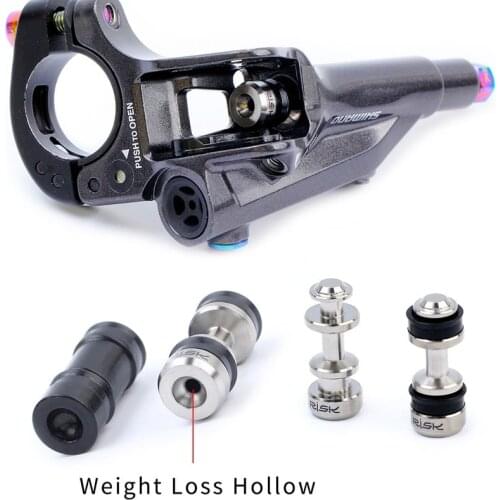 RISK Titanium Alloy Mountain Bicycle Brake Lever Piston or Shimano XT M8000 M7000 SLX M785 Disc Brake Piston Rod Repair Part