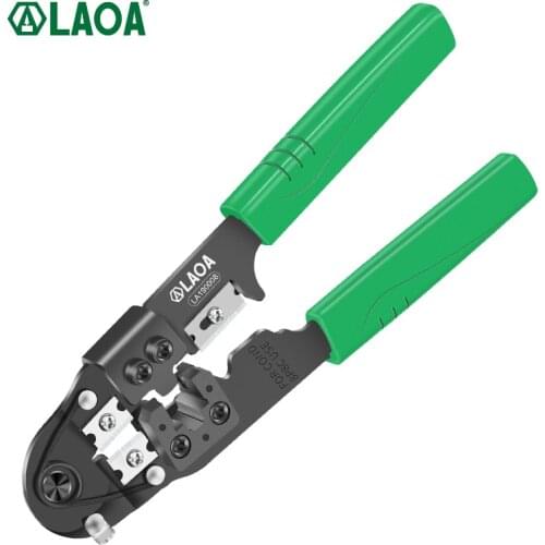 LAOA Professional 8P Network Pliers SK5 Blade Wire Cutter