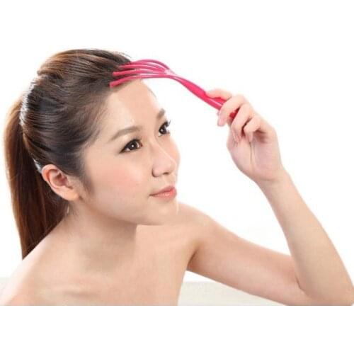 Head Mini Massager Stress Relax Massage Shampoo Care Tool For Female Scalp Acupuncture Point Finger Health Manualhot Sale