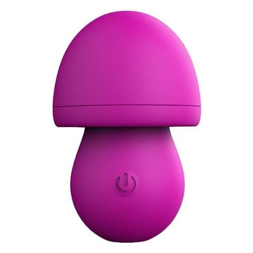 12 Speed Mushroom Mini Powerful Clitoral Stimulation Tongue Vibrator Nipple Sucker Breast Enlarge Vibrators for Women Sex Egg