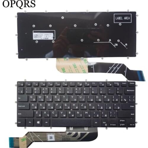 NEW Russian/RU Laptop Keyboard For DELL P69G P69G001 P83G P83G001 P58F P58F001 P70F P70F001 P87G P87G001 black No backlight