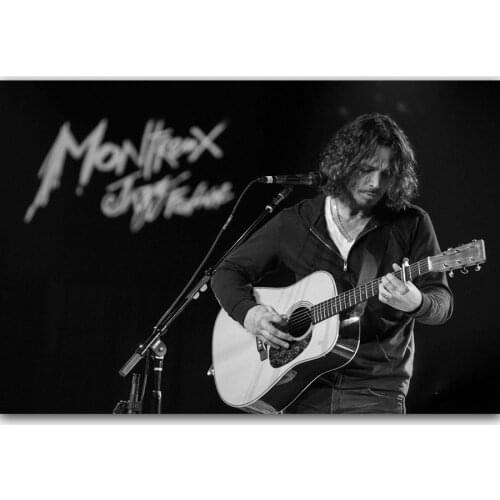 New Chris Cornell Soundgarden HD Rock Music 3-Silk Art Poster Wall Sticker Decoration Gift