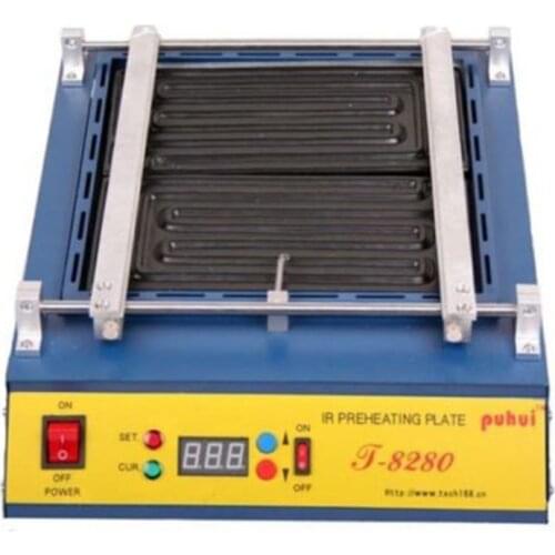 Puhui T8280 IR Solder Station 220 / 110V T-8280 T 8280 PCB Preheater SMD Rework Preheat Station