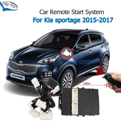 Car Remote Engine Start System Module For Kia Sportage 2015-2017 Plug and Play Left Hand Drive