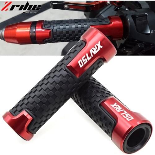 Motorcycle handlebar grips handle bar CNC Aluminum Rubber For Honda XRV750 XRV 750 Africa Twin 1990 - 2003 1991 1992 1993 1994