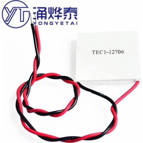 YYT TEC1-12706 12704 12705 12708 12709 12710 12712 12715 40*40MM Refrigeration sheet Thermoelectric Cooler Peltier