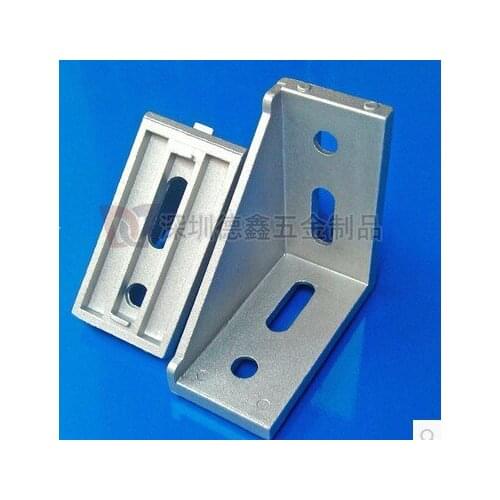 4080 Aluminum Profile Corner Fitting Angle 30*60 Decorative Brackets Aluminum Profile Accessories L Connector