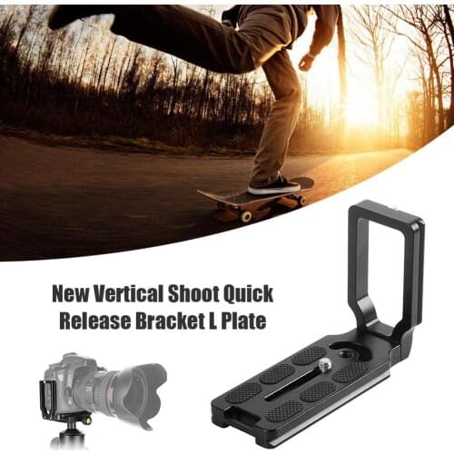Vertical Shooting Universal Quick Release L Plate Bracket Grip for DSLR Camera Compatible with Wembley MARKINS SUNWAYFOTO