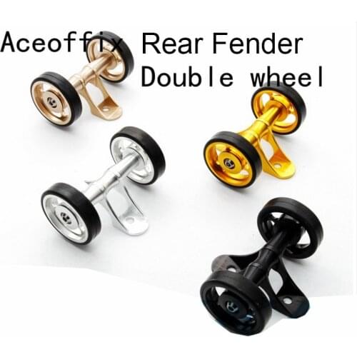 Ultralight 42g Bicycle Fender Easywheels for bike Rear Fender 4 Colorsfor brompton