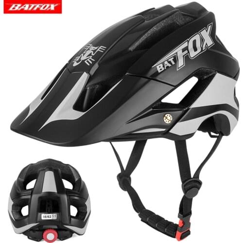Batfox Bicycle Helmet Ultralight Cycling Helmet Casco Ciclismo MTB casco ciclismo Bike Helmet reflective Cycling casco bicicleta