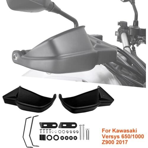 Free Shipping For Kawasaki Versys 650 2010-2017 Versys 1000 2015-2017 Z900 2017 Motorcycle handguards Hand guard