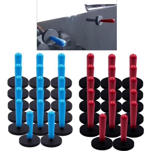 34 Pcs Car Wrap Vinyl Film Install Fix Tool Gripper Magnet Holder For Auto Body Color-changing Wrapping Film Car Accessories