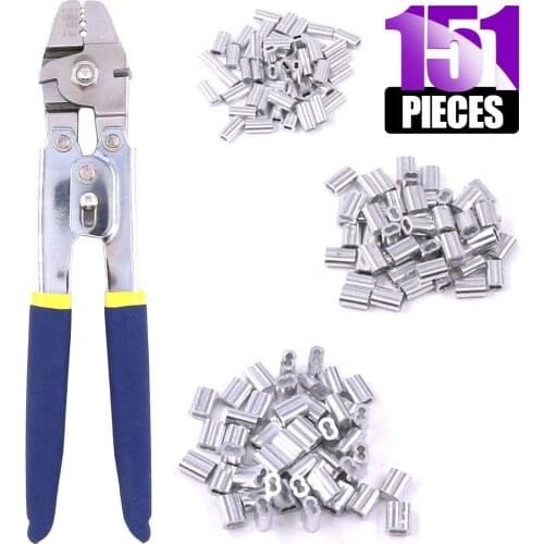 8-Shaped Aluminum Sleeve Aluminum Clip Crimping Single Copper Pipe Tongs