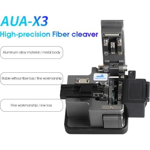 AUA-X3 COMPTYCO High Precision Optical Fiber Cleaver FTTH Fiber optic Cutter