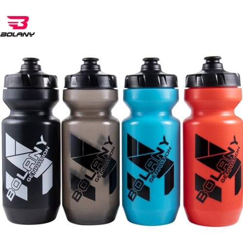 BOLANY 650ml Bicycle Water Bottle PP5 Silicone Leak-proof Fitness Sports Cup Portable Outdoor MTB Bottle Cup Cycling Equipment
