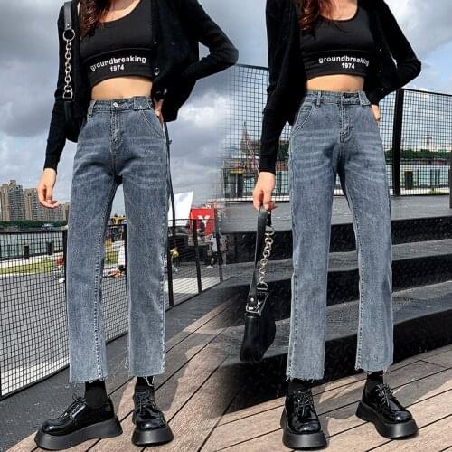 Plus Size High Waist Boyfriend Jeans Women Fashion Blue Black Jeans Ladies Denim Harem Pants Casual Loose Trousers Vintage Jeans