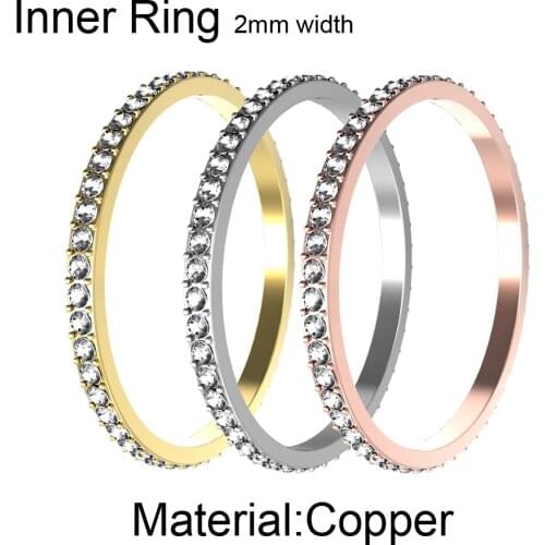 Floya Rings With Crystals