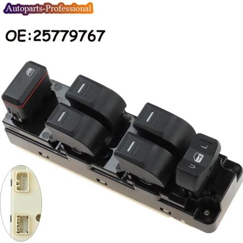 Car New Power Window Master Switch For GMC Canyon & 2004-2012 Chevrolet Colorado & 2006-2010 Hummer H3 2009-2010 H3T 25779767