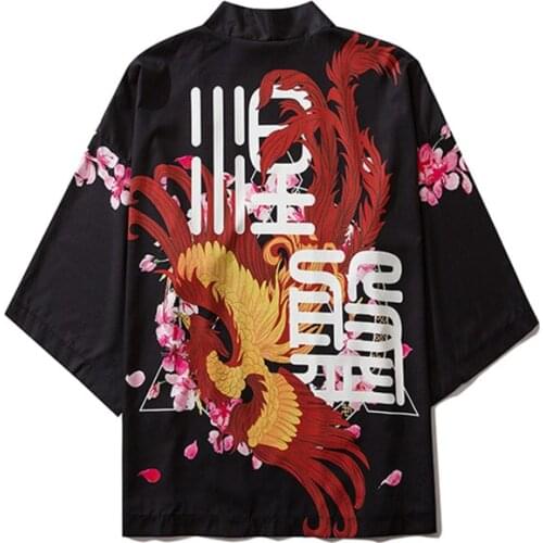 Kimono cardigan men Japanese obi male Couple loose yukata mens haori Japanese samurai clothing traditional Japanese clothing