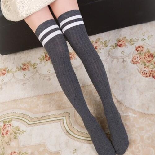 Autumns new sweet understocking over knee-length ceiling stockings thigh high stockings women knee high socks