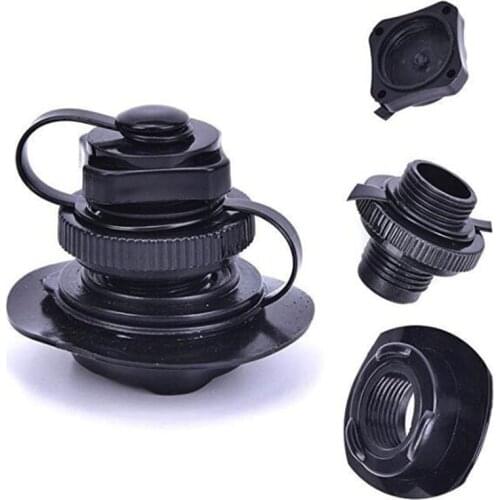 Durable Plastic Safety Air Valve Mouthpiece One-Way Inflation For Inflatable Boat Rubber Kayak Tender Raft Mattress Air Mattress