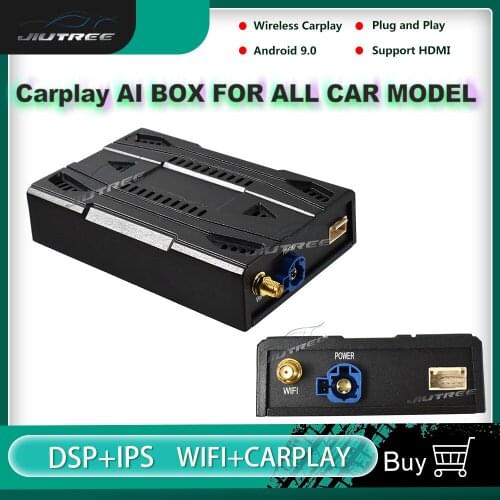 PX6 Android Carplay AI Box Car Multimedia Player New Version Wireless Mirror link For Porsche BMW Toyota Volvo Ford Lexus Tv Box
