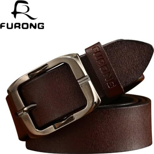 Original Brand Cowhide Pin Buckle Designer Belts Fashion Women Belts Jeans Vintage Style All-match Belt Fashion Genuine Leather