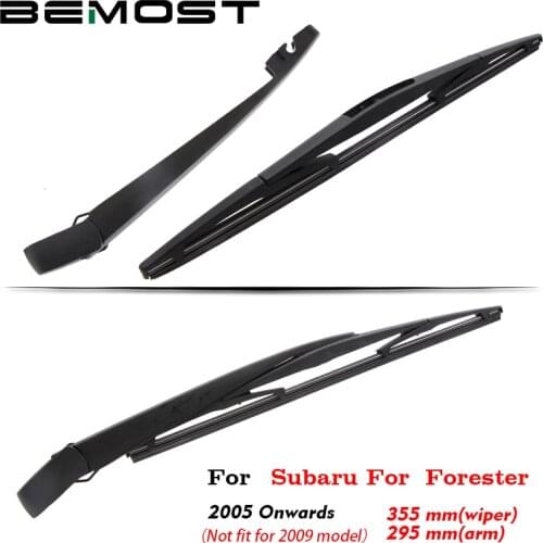 BEMOST Auto Car Rear Windscreen Windshield Wiper Arm Blade Rubber For Subaru Forester 355MM Hatchback Year From 2005 To 2018