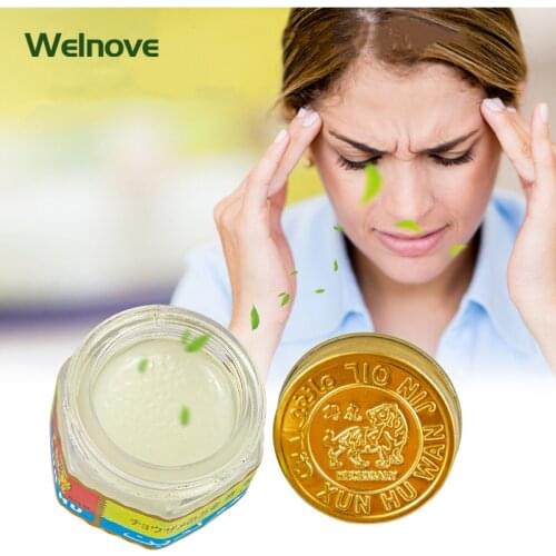 Tiger Balm Essential Oil Mint Herbal Ointment Summer Cooling Oil Relief Headache Migraine Dizziness Prevent Mosquito Bite