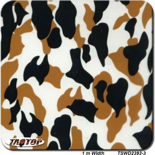 TSWD2392-3 1M * 10M WOOD camo design water transfer film pva film hydrographics film