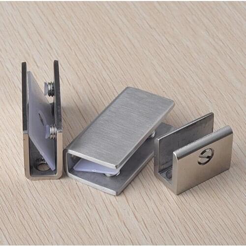 Lengthen thicken Stainless steel plank Glass Clamp holder support