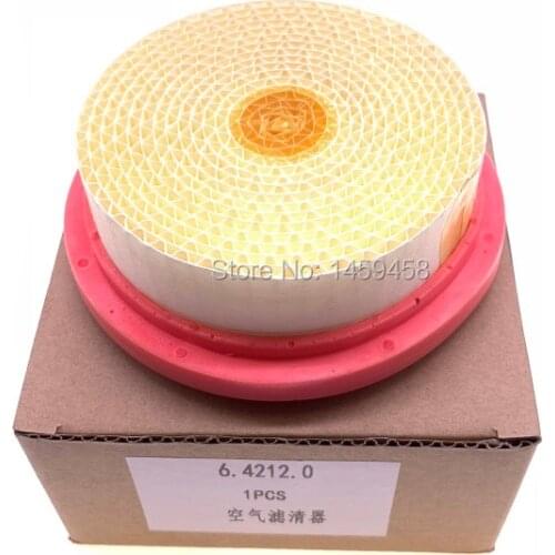Free shipping 2pcs/lot 6.4212.0/ 6.4432.0 alternative Kaeser air compressor yellow cake kind air filter element