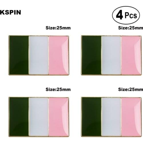 NEW FOUNDLAND Brooches Lapel Pin Flag badge Brooch Pins Badges 4pcs