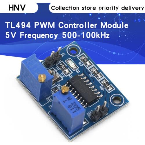 1PCS TL494 PWM Controller Module Adjustable 5V Frequency 500-100kHz 250mA