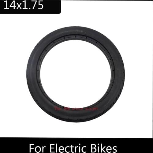 14x1.75 Solid Tire Non-Pneumatic Explosion Proof Tyre For Electric Bicycle 14 Inch Tire Replacement Parts