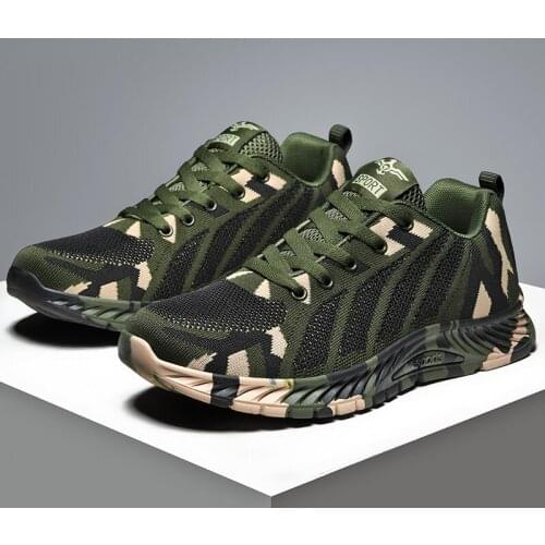 2022 Quality Mens Hiking Camouflage Work Shoes Unisex Mesh Outdoor Rock Climbing Sneakers Women Autumn Trekking Hunting Boots