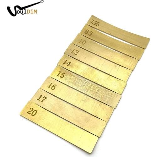 9pcs Electric Guitar Bass Neck Fingerboard Fret Inlay Tool Fret Tools Set Radian Fret Inlay tool Guitar Accessories