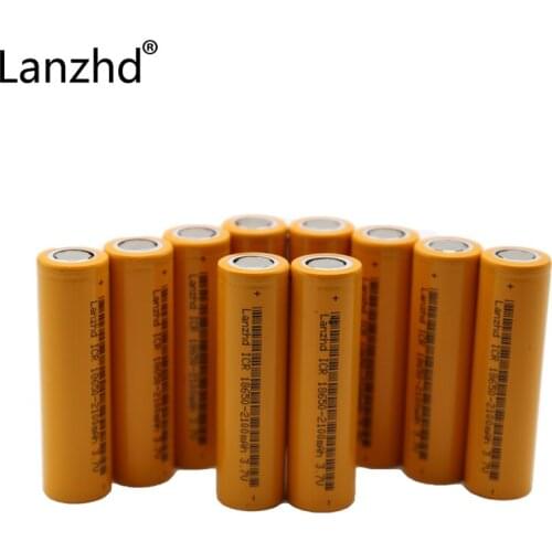 10PCS ICR 18650 Battery 3.7V Rechargeable Batteries Li-ion Battery for Laptop flashlight 2000mAh Lithium bettery