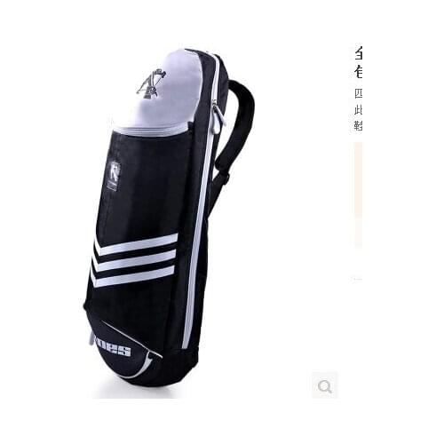 2018 New Big Racquet Sports Bag Badminton Bag Crossbow Waterproof Multi-layer Placement Tennis Racket Dacron Shoulder Bag