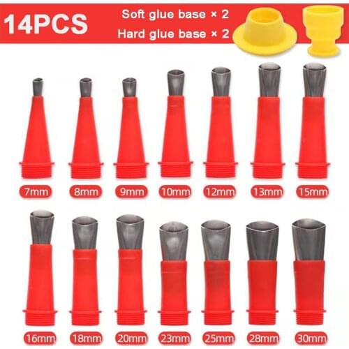 Stainless Steel Caulk Nozzle for a better Caulking Sealant Nozzle for both cartridge and sausage sealant use