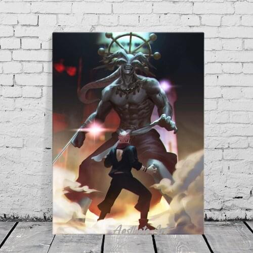 Jujutsu Kaisen Yuji Itadori vs Mahoraga Anime Home Decor Canvas Poster Print Decoration Art Wall Picture Living Room Painting
