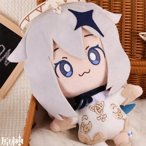 Game Genshin Impact Paimon Plush Doll Pillow 30cm Anime Cartoon Kawaii Cosplay Accessories Props