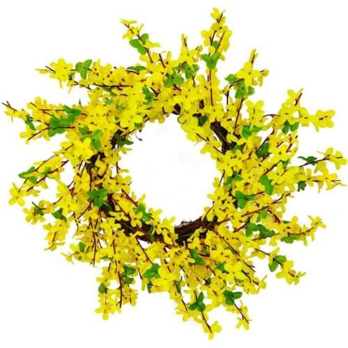 Artificial Flowers Wreaths Round Door Decor Simulation Garland Home Party Wedding Decoration ornaments door decoration