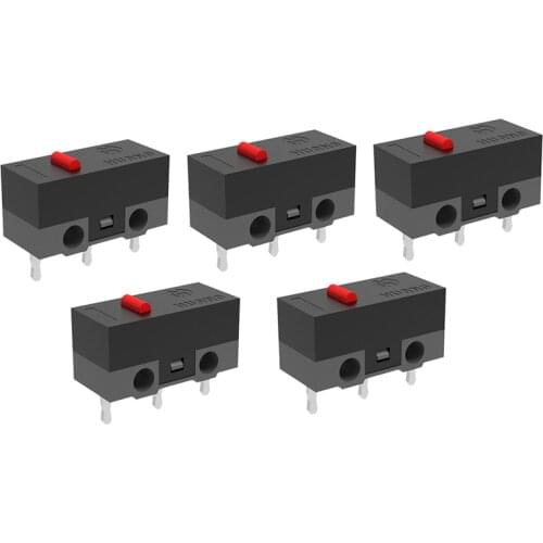 5pcs Kailh GM2.0 Micro Switch 20M Life Gaming Mouse Micro Switch 3 Pin Blue Used On Computer Mice Left Right Button