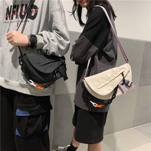 Fashion Design Women Shoulder Bag Small Soft Nylon Crossbody Bag Multi-function Casual Single Shoulder Handbag for Women XA715M