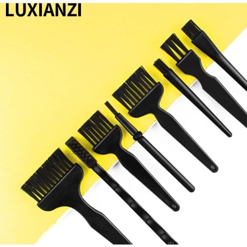 LUXIANZI 8Pcs Anti Static Brush For Mobile Phone Tablet PCB BGA Keyboard Household Clean Tools Home Goods ESD Cleaning Brushes