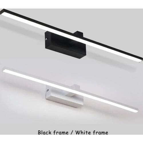 Hot Sale Modern LED Wall Light For Home White&Black Finished Bathroom Lamp Mirror Front Lights LED Wall Lamps